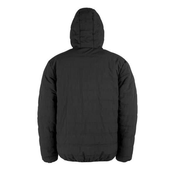 Result Genuine Recycled Mens Compass Padded Winter Jacket / Black/Gray - Picture 2 of 2